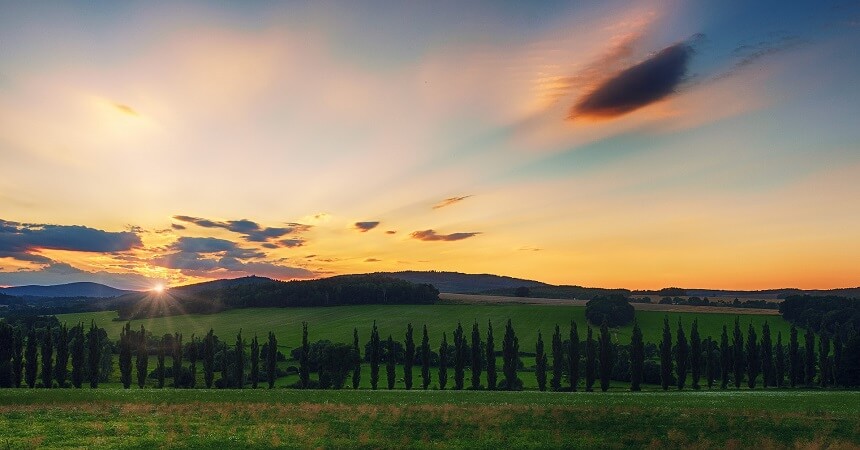 tuscan sunset